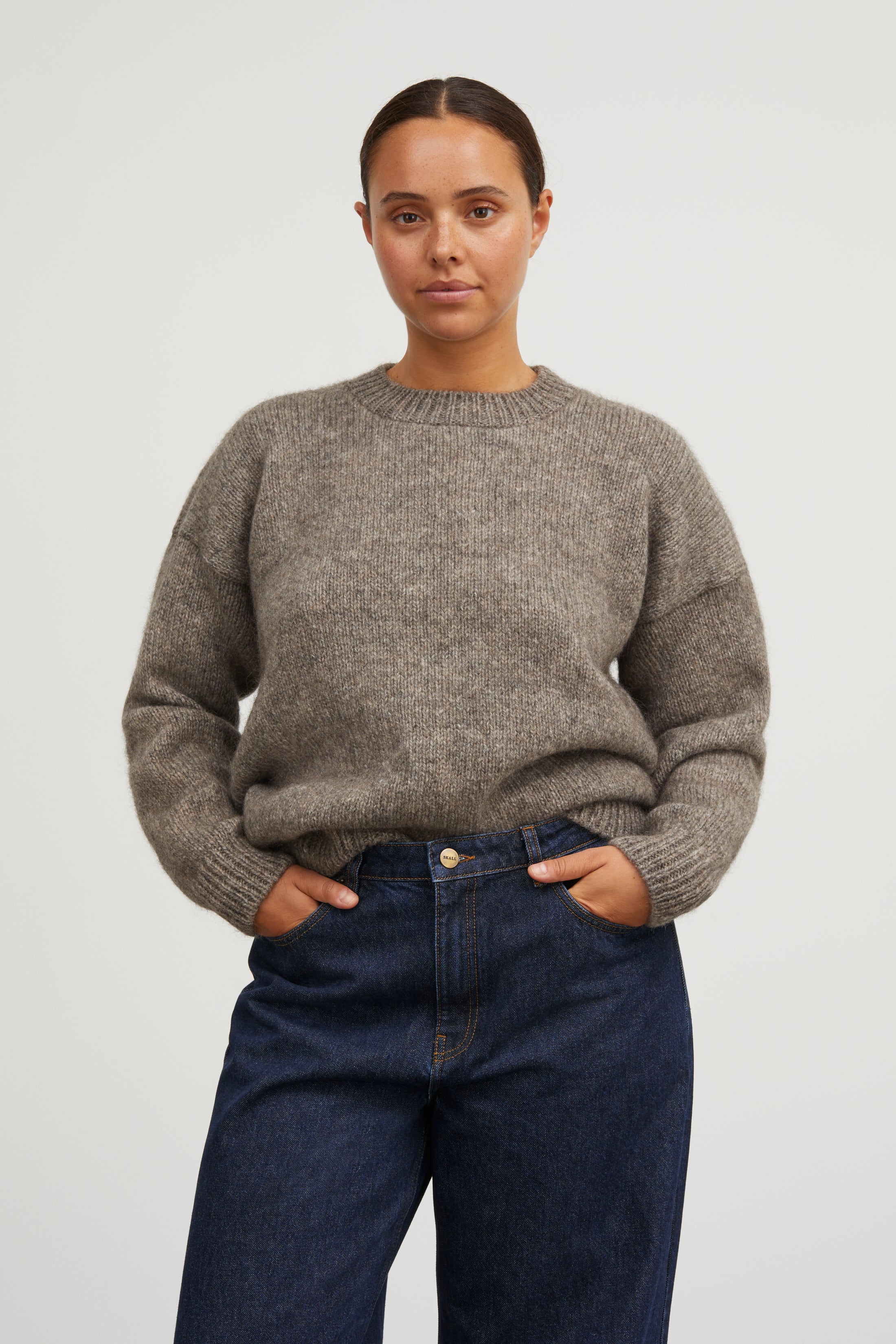 Skall Studio Lucy Knit Knit Light brown